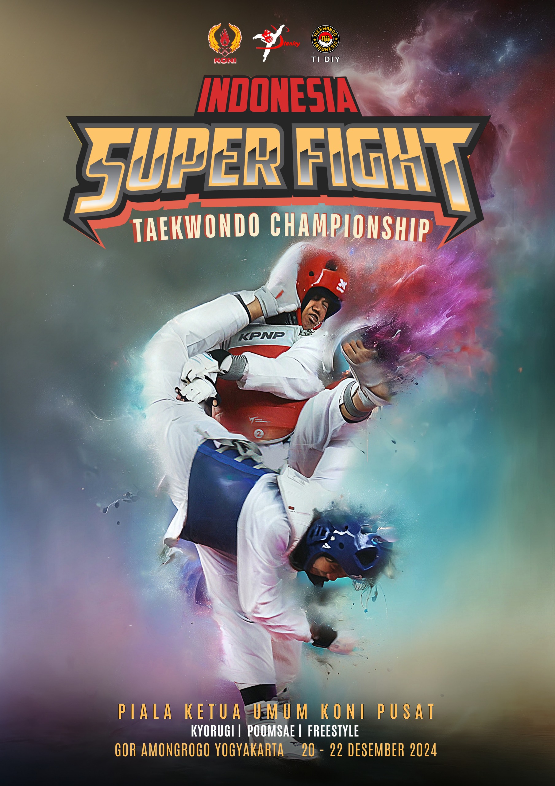 Kejuaraan Indonesia Super Fight Taekwondo Championship 2 Tahun 2024 Stanley Sport ti-kita.com